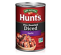 Hunt's Fire Roasted Diced Tomatoes With Garlic - 14.5 Oz