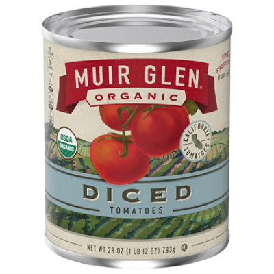 Muir Glen Tomatoes Organic Diced - 28 Oz