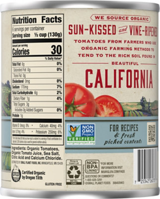 Muir Glen Tomatoes Organic Diced - 28 Oz - Image 5