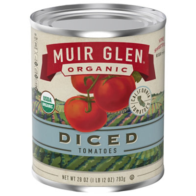 Muir Glen Tomatoes Organic Diced - 28 Oz - Image 1