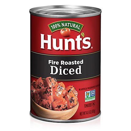 Hunt's Fire Roasted Diced Tomatoes - 14.5 Oz - Image 2