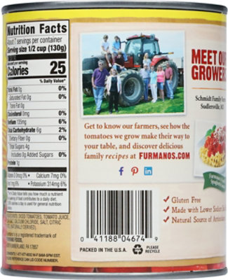Furmanos Tomatoes Diced Petite - 28 Oz - Image 5