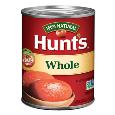 Hunt's Whole Peeled Plum Tomatoes - 28 Oz - Image 1