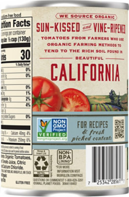 Muir Glen Tomatoes Organic Diced No Salt Added - 14.5 Oz - Image 6