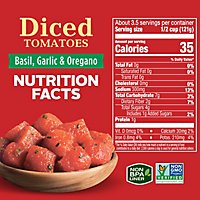 Hunt's Diced Tomatoes With Basil Garlic & Oregano - 14.5 Oz - Image 4