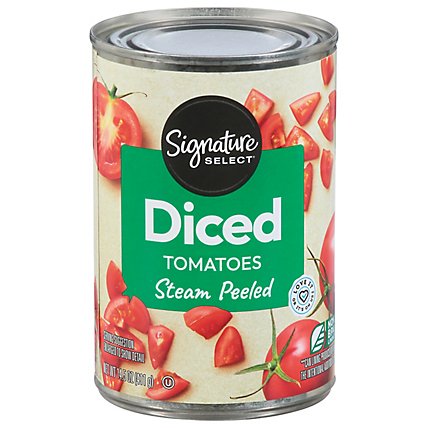 Signature SELECT Tomatoes Diced - 14.5 Oz - Image 2