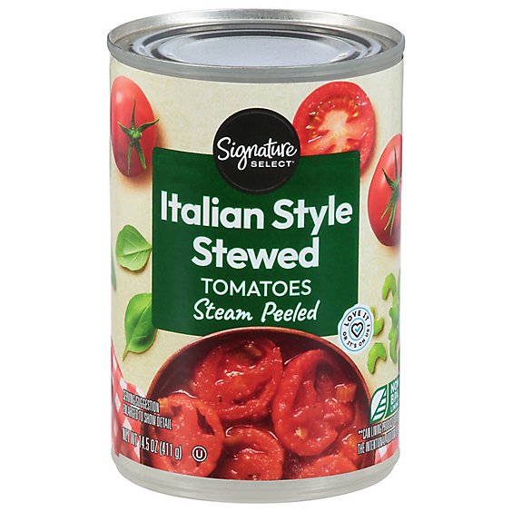 Signature SELECT Tomatoes Stewed Italian Style - 14.5 Oz