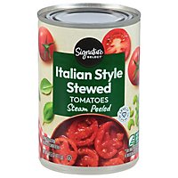 Signature SELECT Tomatoes Stewed Italian Style - 14.5 Oz - Image 1
