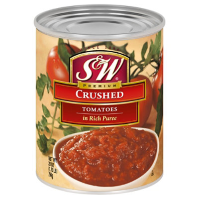 S&W Tomatoes Crushed Premium in Rich Puree - 28 Oz - Image 3