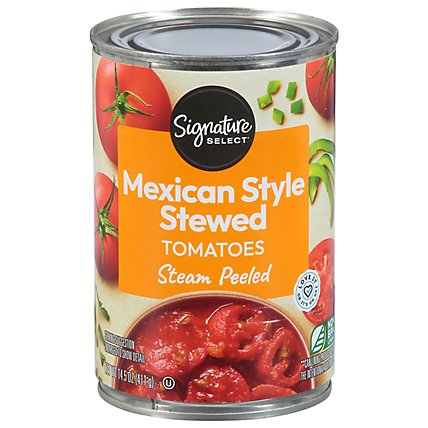 Signature SELECT Tomatoes Stewed Mexican Style - 14.5 Oz - Image 3