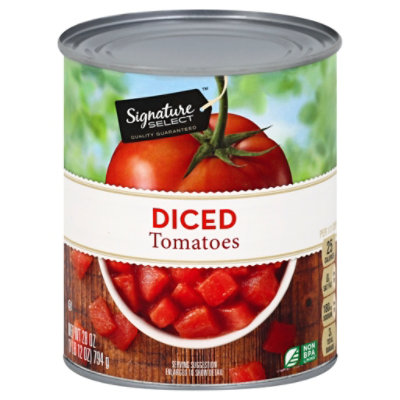 Signature SELECT Diced Tomatoes - 28 Oz - Image 1