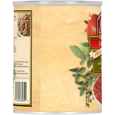 S&W Tomatoes Crushed Premium Italian Recipe - 28 Oz - Image 2