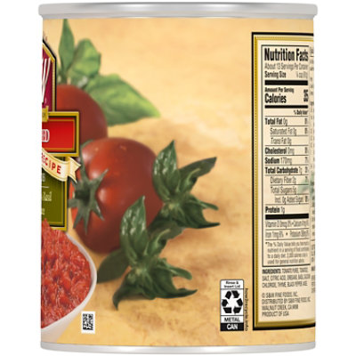 S&W Premium Crushed Italian Recipe Tomatoes with Oregano & Basil - 28 Oz - Image 5
