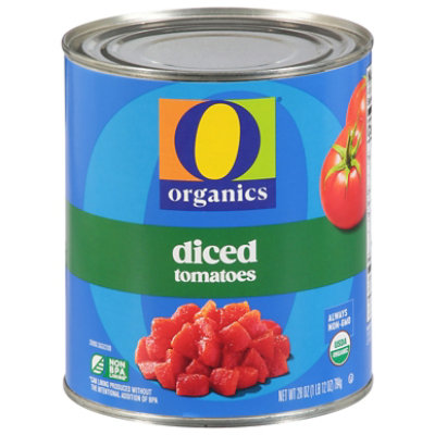 O Organics Tomatoes Diced In Tomato Juice - 28 Oz - Image 2