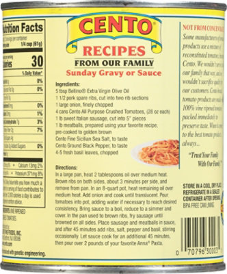 CENTO Tomatoes Crushed All Purpose - 28 Oz - Image 6