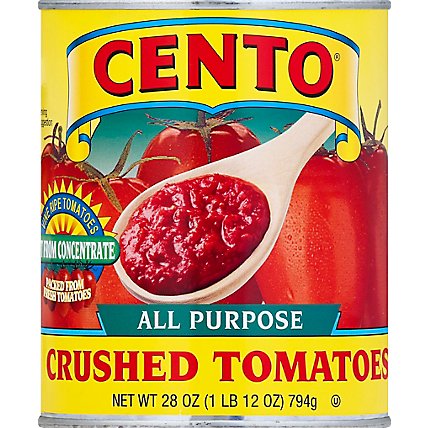 CENTO Tomatoes Crushed All Purpose - 28 Oz - Image 2