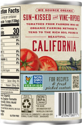 Muir Glen Tomatoes Organic Diced - 14.5 Oz - Image 6