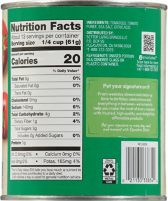 Signature SELECT Crushed Tomatoes - 28 Oz - Image 5