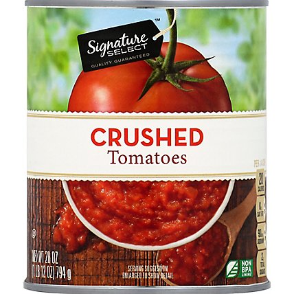 Signature SELECT Tomatoes Crushed - 28 Oz - Image 2
