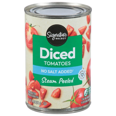 Signature SELECT No Salt Added Diced Tomatoes - 14.5 Oz - Image 3