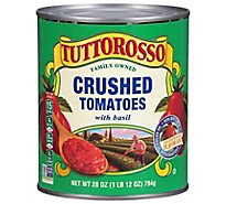 Tuttorosso Tomatoes Crushed with Basil - 28 Oz
