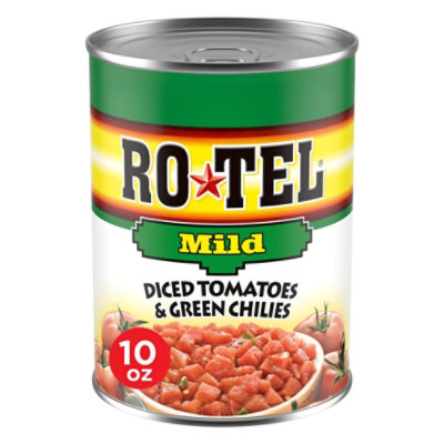 RO-TEL Mild Diced Tomatoes And Green Chilies - 10 Oz