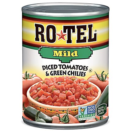 Rotel Mild Diced Tomatoes And Green Chilies - 10 Oz - Image 2