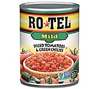 Rotel Mild Diced Tomatoes And Green Chilies - 10 Oz