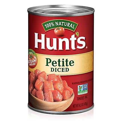 Hunt's Petite Diced Tomatoes - 14.5 Oz - Image 2