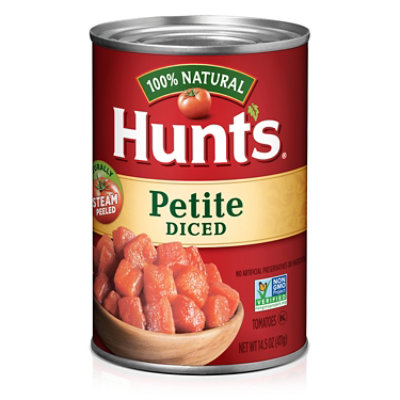 Hunt's Petite Diced Tomatoes - 14.5 Oz - Image 1