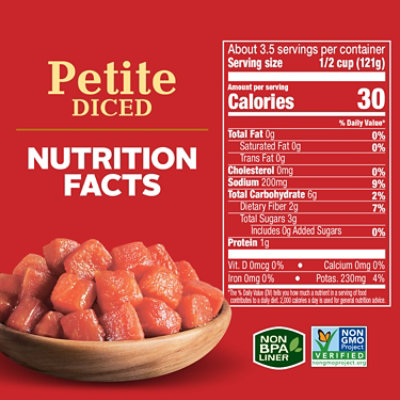 Hunt's Petite Diced Tomatoes - 14.5 Oz - Image 4