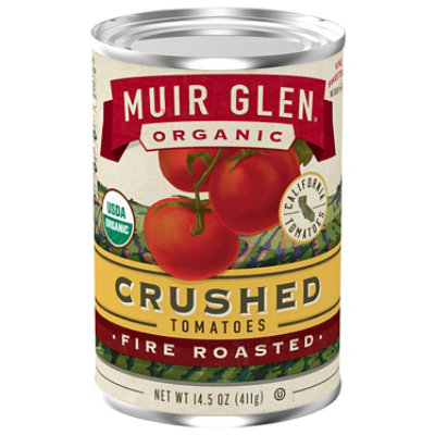 Muir Glen Tomatoes Organic Crushed Fire Rosted - 14.5 Oz