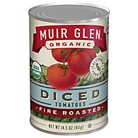 Muir Glen Tomatoes Organic Diced Fire Rosted - 14.5 Oz - Image 3