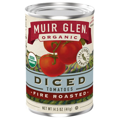 Muir Glen Tomatoes Organic Diced Fire Rosted - 14.5 Oz - Image 3