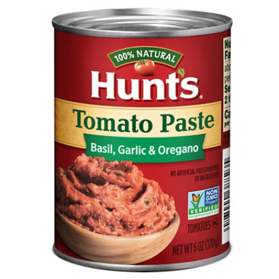 Hunt's Tomato Paste With Basil Garlic And Oregano - 6 Oz - Image 1