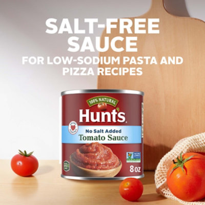 Hunt's No Salt Added Tomato Sauce - 8 Oz - Image 1