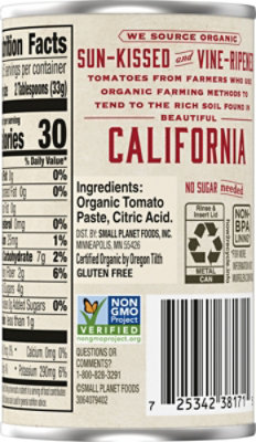 Muir Glen Tomatoes Organic Tomato Paste - 6 Oz - Image 5