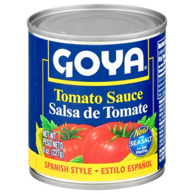 Goya Tomato Sauce Spanish Style Can - 8 Oz - Image 3