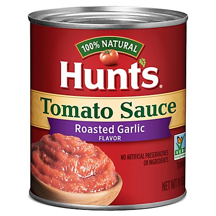 Hunt's Tomato Sauce With Roasted Garlic - 8 Oz - Image 2