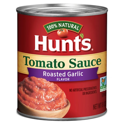 Hunt's Tomato Sauce With Roasted Garlic - 8 Oz - Image 1