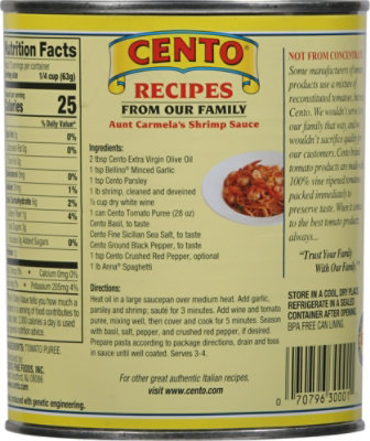 CENTO Tomato Puree - 28 Oz - Image 6