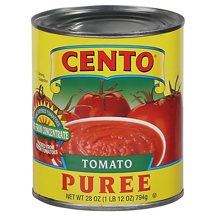 CENTO Tomato Puree - 28 Oz - Image 2