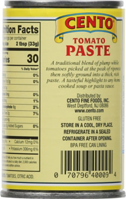 CENTO Tomato Paste - 6 Oz - Image 6