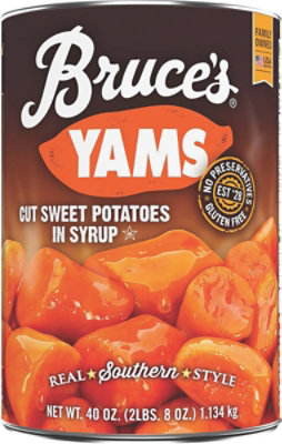 Bruces Yams in Syrup - 40 Oz - Image 2