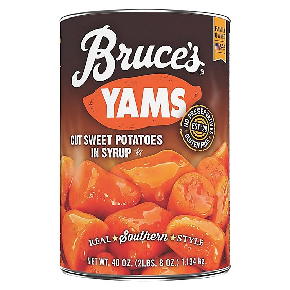 Bruces Yams in Syrup - 40 Oz