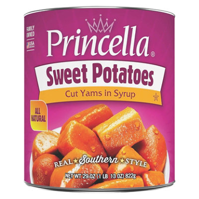 Princella Potatoes Cut Yams In Light Syrup Cut Sweet Potatoes - 29 Oz - Image 3