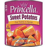 Princella Potatoes Cut Yams In Light Syrup Cut Sweet Potatoes - 29 Oz - Image 1