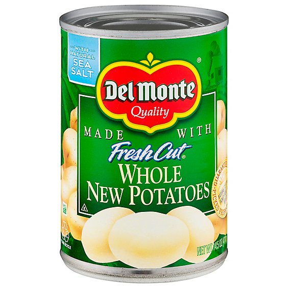Del Monte Fresh Cut Potatoes New Whole with Natural Sea Salt - 14.5 Oz