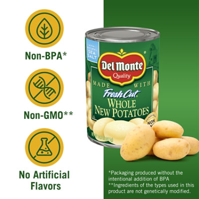 Del Monte Fresh Cut Potatoes New Whole with Natural Sea Salt - 14.5 Oz - Image 4