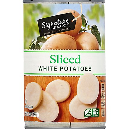 Signature SELECT Potatoes White Sliced - 15 Oz - Image 2